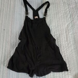 Ladies Black ROMPER beach Cover Up